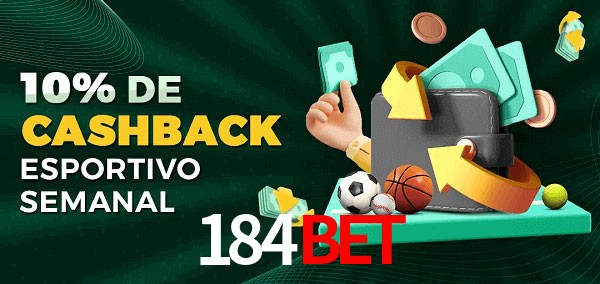 10% de bônus de cashback na 184bet